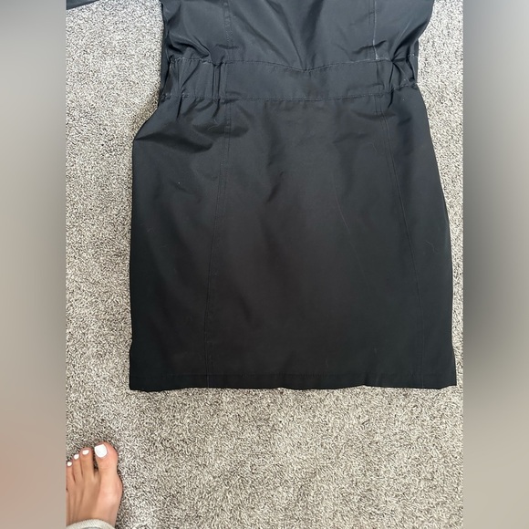 BANCROFT Black Parka with Faux Fur Hood - Picture 12 of 13